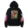 Hoodies Printed Anime JOJO&#39;s Bizarre Adventure Hooded  Men Women Fashion Pullover Sweatshirt Harajuku Unisex Oversized Hoodie