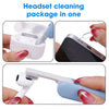 4 in 1 Multifunctional Cleaning Pen Brush Kit for Airpods 3 2 1 Pro Wireless Earbuds Cleaner Tool SIM Card Holder/Removal Needle