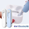 4 in 1 Multifunctional Cleaning Pen Brush Kit for Airpods 3 2 1 Pro Wireless Earbuds Cleaner Tool SIM Card Holder/Removal Needle