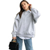 Hirsionsan 30% Cotton Oversized Hoodies Women Autumn Winter Soft Warm Long Sleeve Female Sweatshirt Streetwear Loose Pullovers